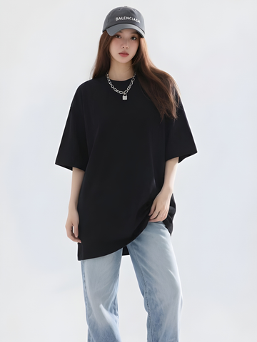 Plane Basic Over Sized Tees