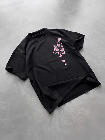 Blossom Branch Oversized Shirt