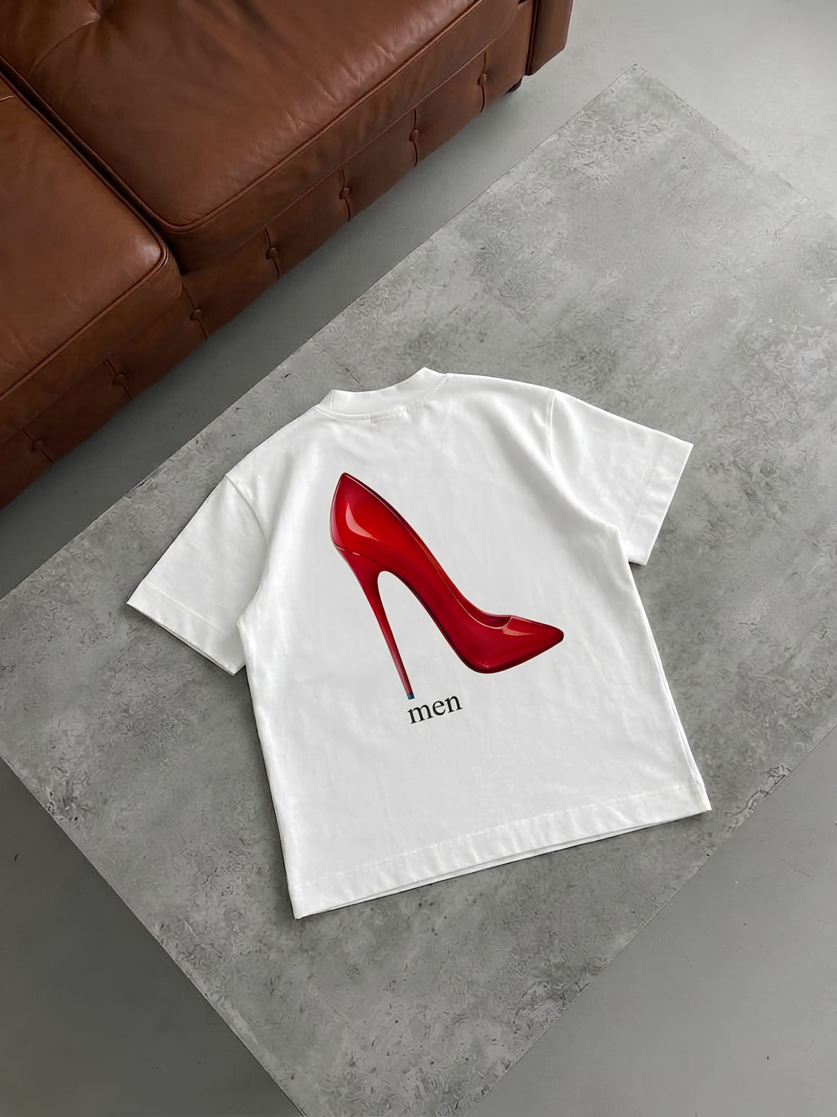 "The Red Heel Tee"