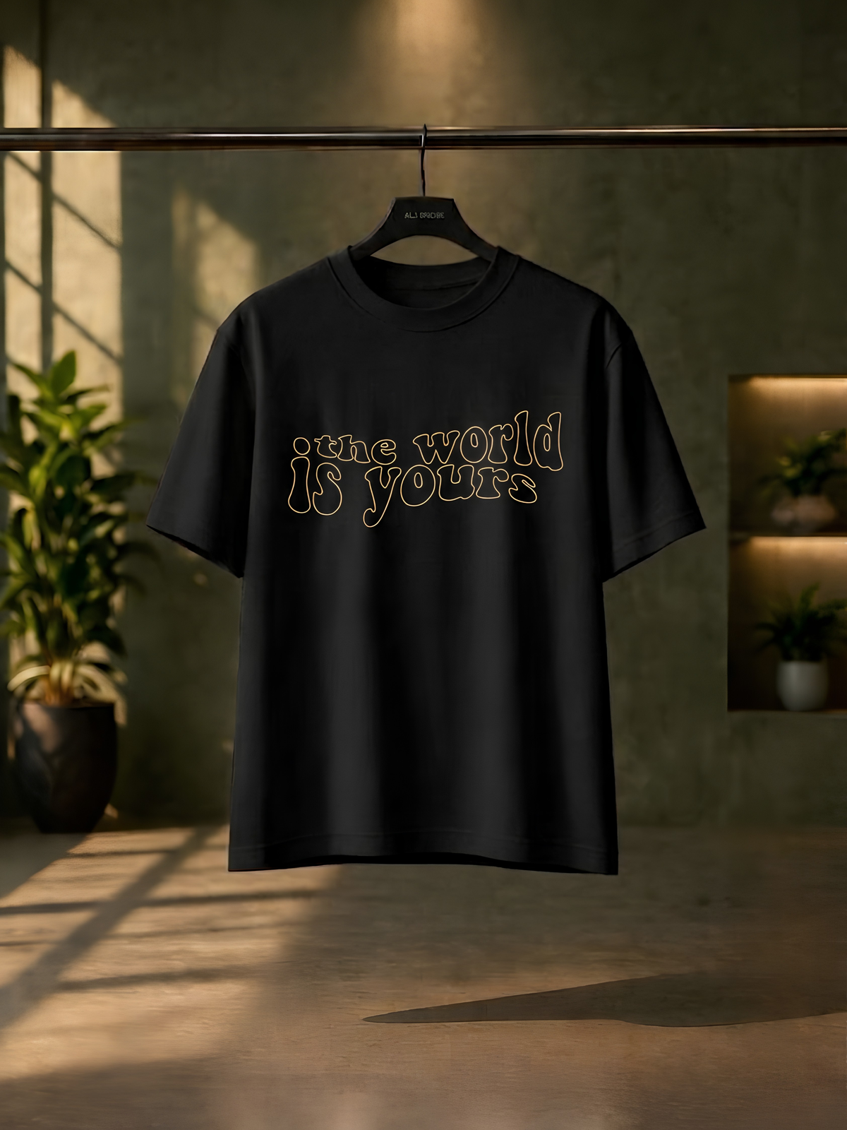 "The World Is Yours" Oversized Tee