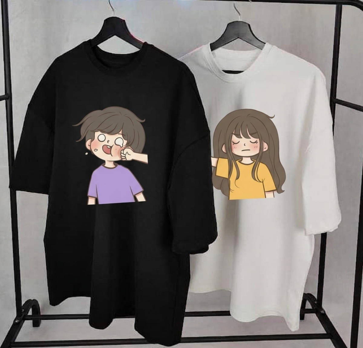 The "Punchline" Couple's Tee Set