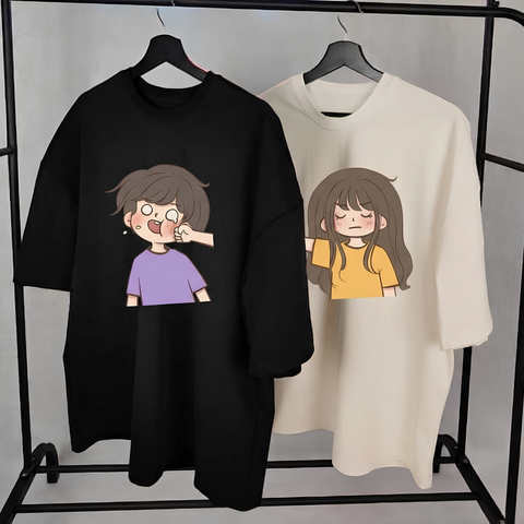 The "Punchline" Couple's Tee Set