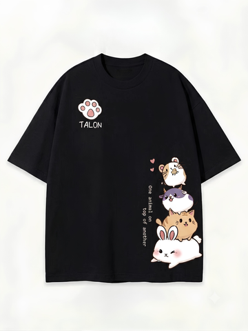 "Stacked Friends" Kawaii Tee